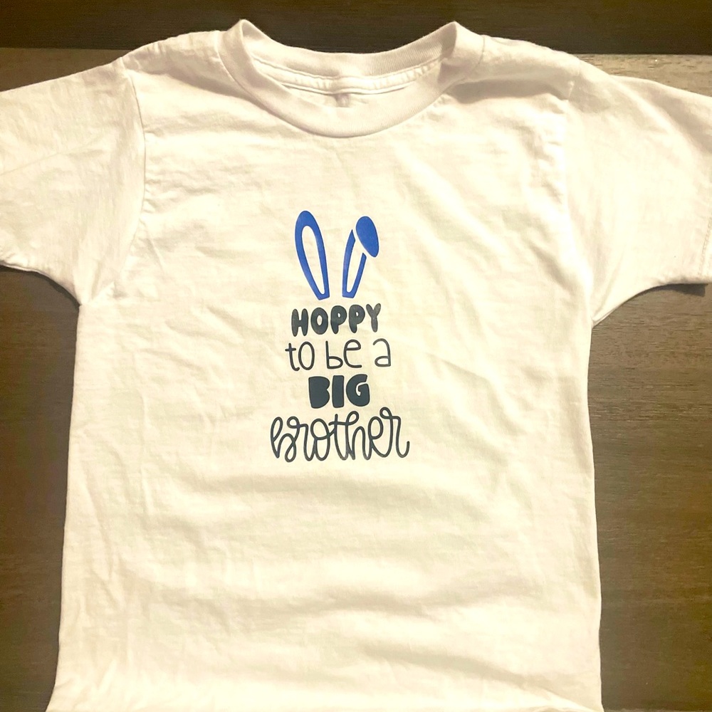 Hoppy to be a big brother